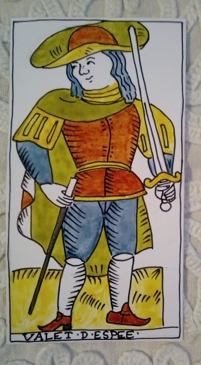 Page of swords - Hes - Derua Tarot